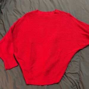 Women's Red Sweater